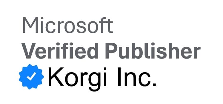 Korgi MS verified Badge